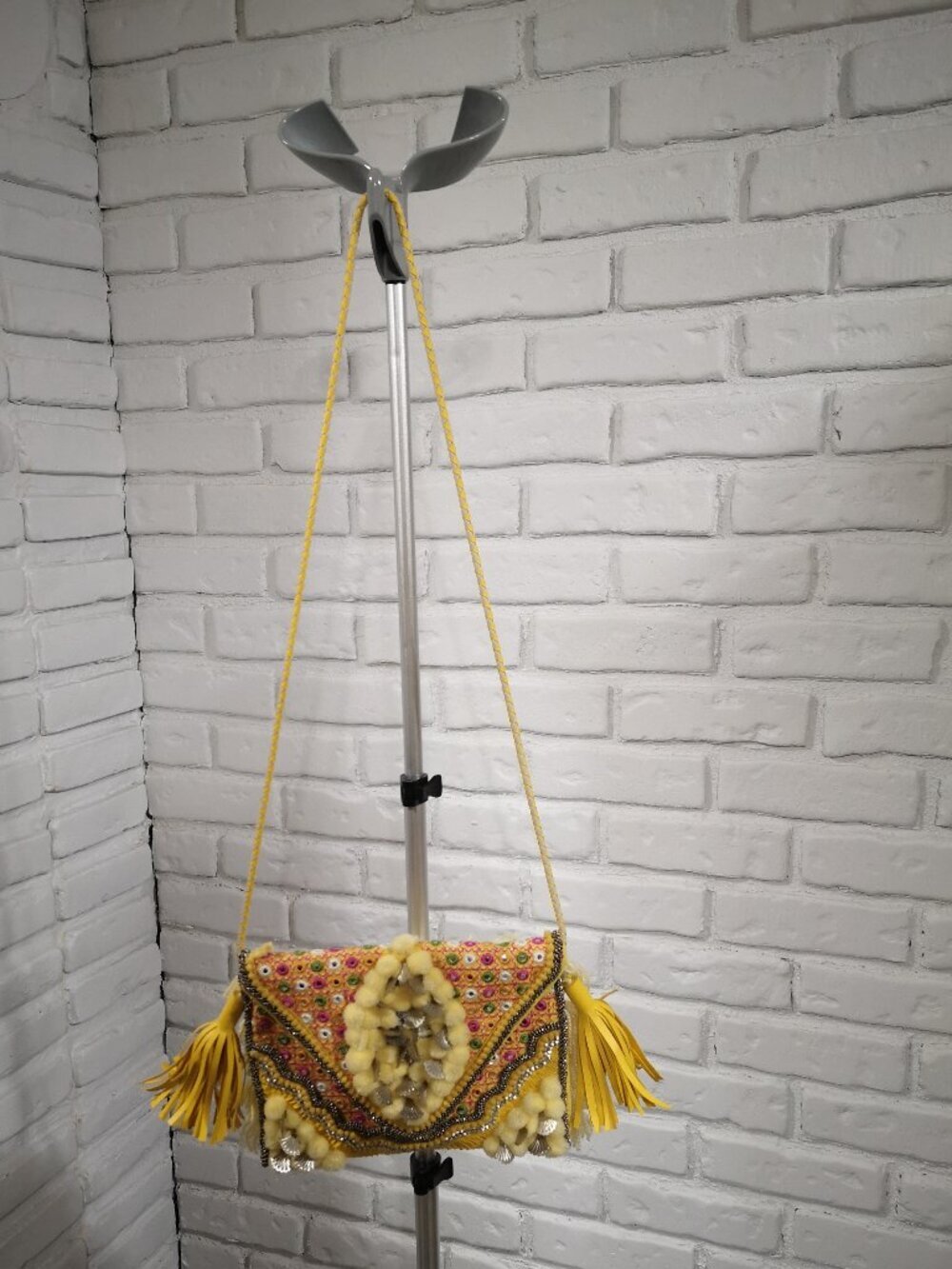 Vipul Shah Bags for Namrata & Aniket Multi Colored w/ Embellishments Crossbody